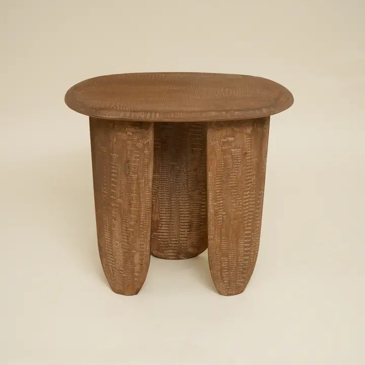 Earth Wooden Side Table