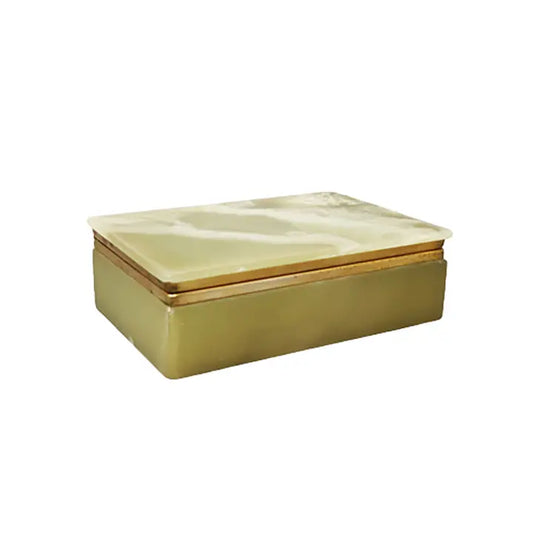 Italian Green Onyx Box