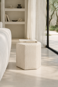 Hilton Head Stool - Beige Stripe