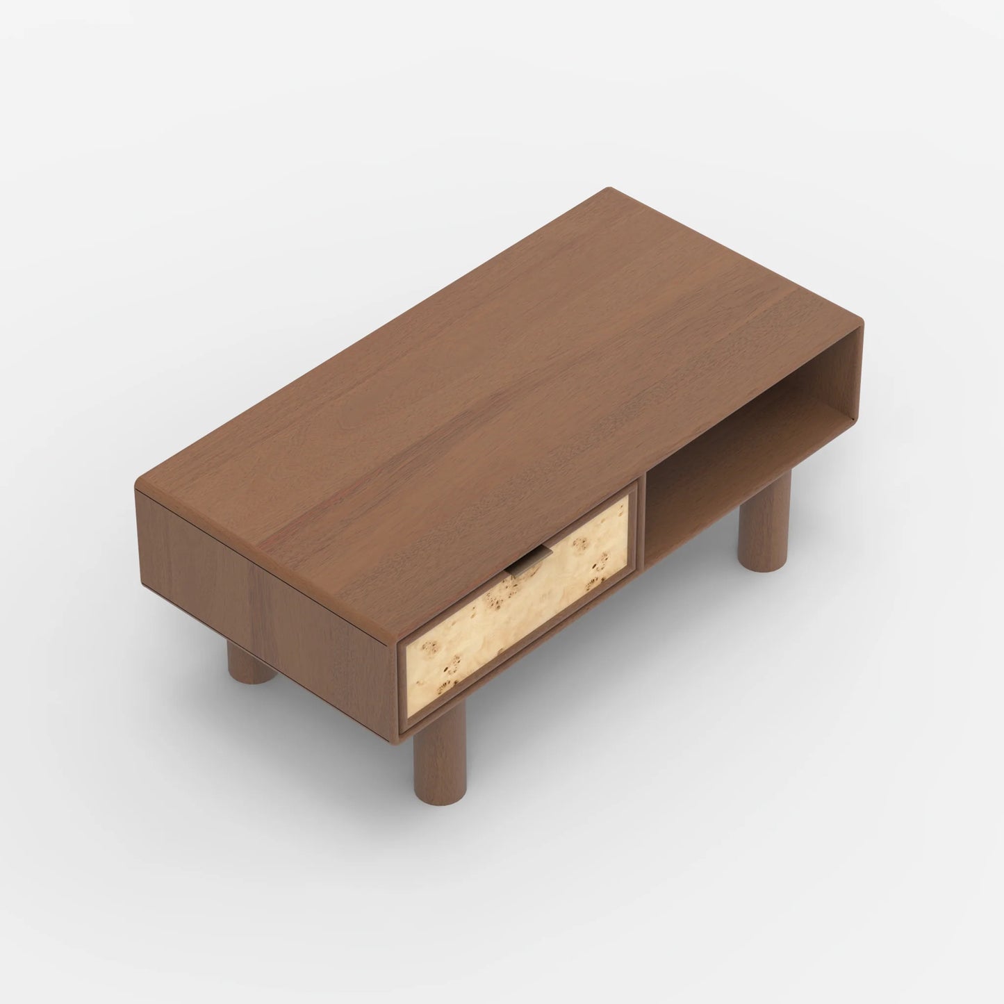 Urban Burl Coffee Table - Walnut