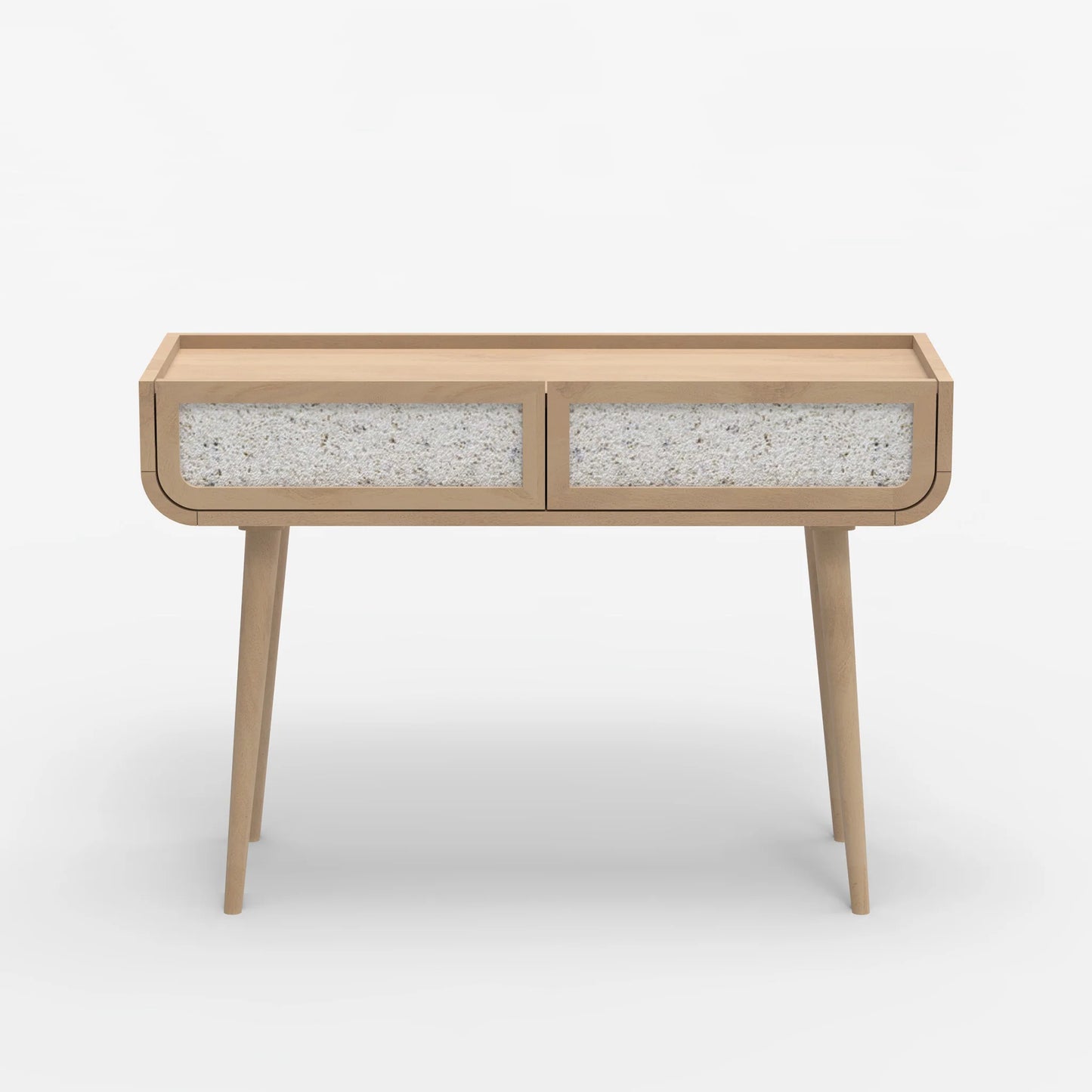 Oxy Two Drawer Console Table - Natural